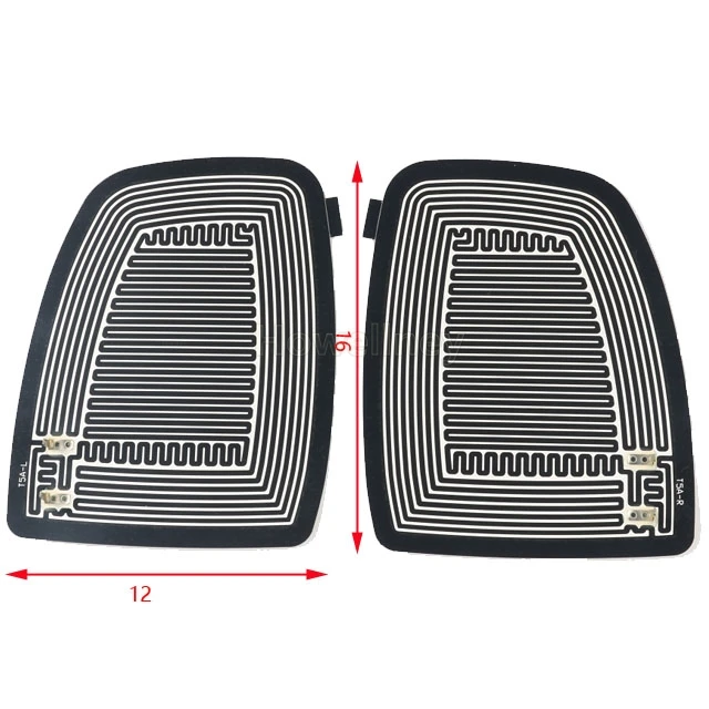 Универсальное автомобильное крыло 2 шт. электрические зеркала стеклянная грелка