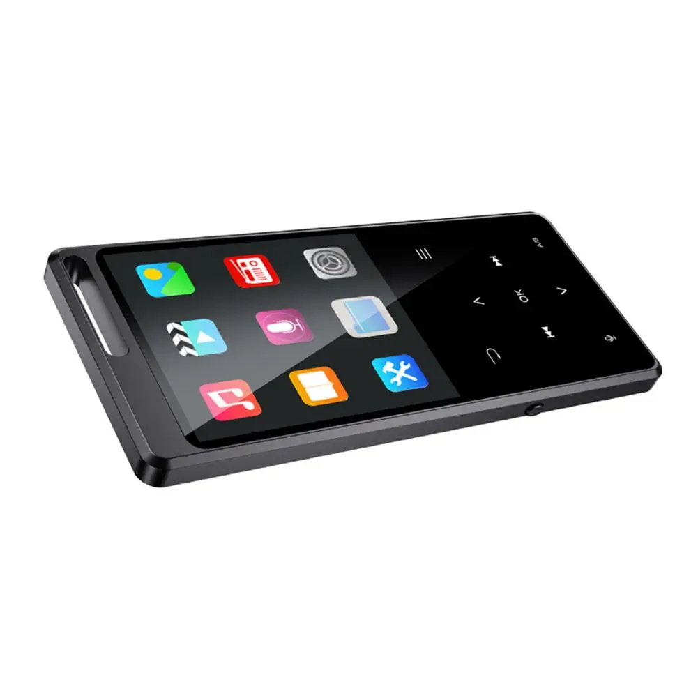 MP3-плеер Bluetooth Внешний сенсорный экран музыкальный плеер с экраном 2,4 дюйма и емкостью аккумулятора 800 мАч