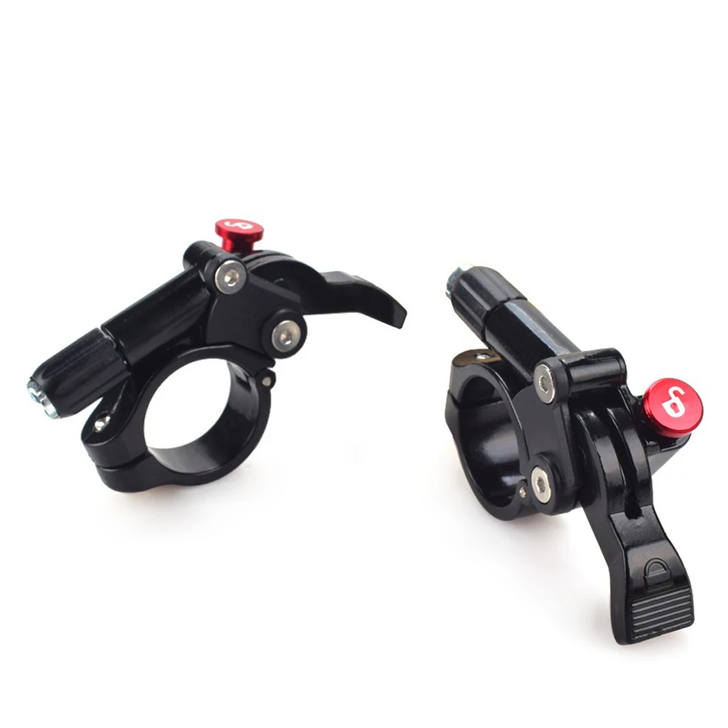 Bike Fork Remote Lock Lever Bicycle Front Fork Remoting Lever with Wire Tube