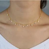 promotion cz star charm choker necklace gold silver color 2022 new hot wholesale trendy women jewelry ► Photo 1/6
