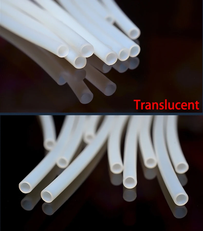 

1M 4AWG 4L 5.28x5.88mm 5.28x5.88 (ID*OD) L Type 150V Translucent Valve Stem Heat Exchanger F4 PTFE Pipe Plastic Tube