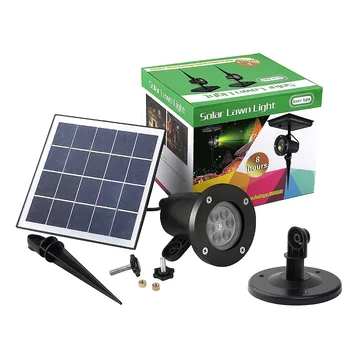 

LED Christmas Decoration Solar White Color Snowflake Projection Lamp Film Laser Projection Lamp