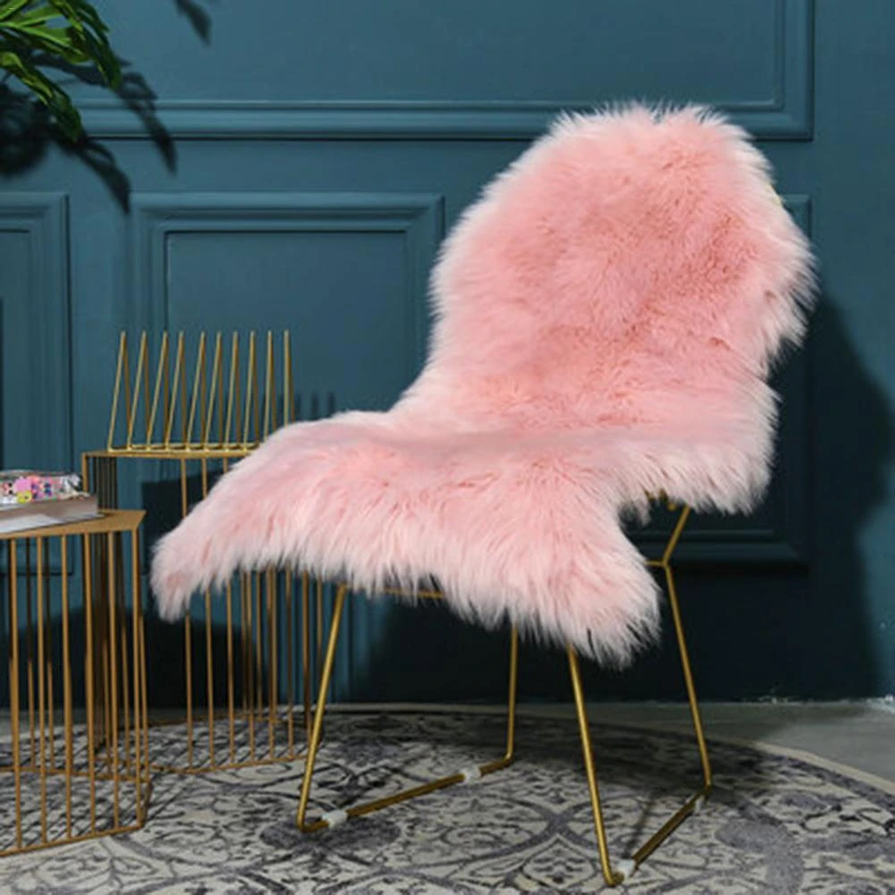 New Irregular Soft Faux Sheepskin Fur Chair Couch Cover Seat Pad White Area Rug For Bedroom Floor Sofa Living Room Tatami Mats Rug Aliexpress