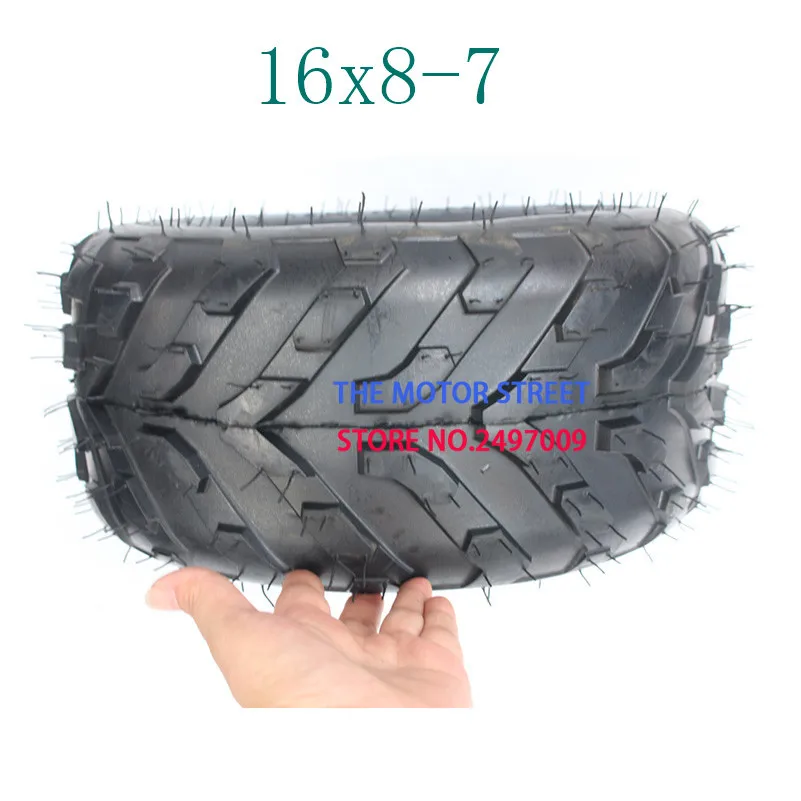 Картинг детская коляска ATV UTV 16X8-7 дюймов бескамерное колесо шин