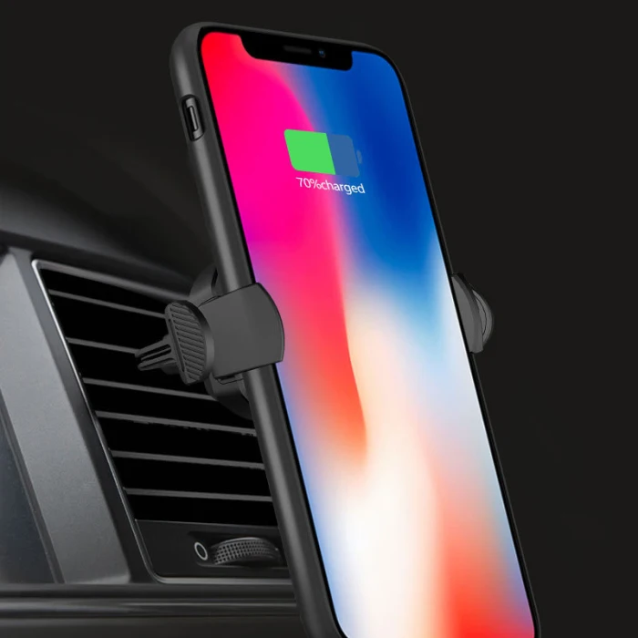 Wireless Car Charger Support One Handed Operation Full Intelligent Fast Charge Recognition UY8