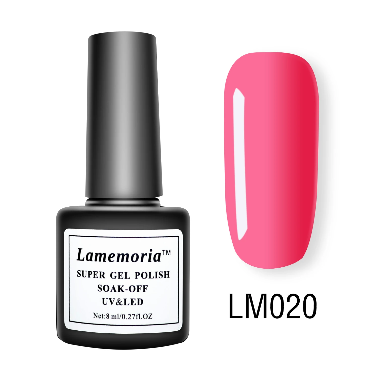 8ml Gel Nail Polish Red Pink Series Soak Off UV/LED Nail Gel Varnis Manicure Semi Permanent Nail UV Gel Lacquer Primer Base Coat - Цвет: LM020
