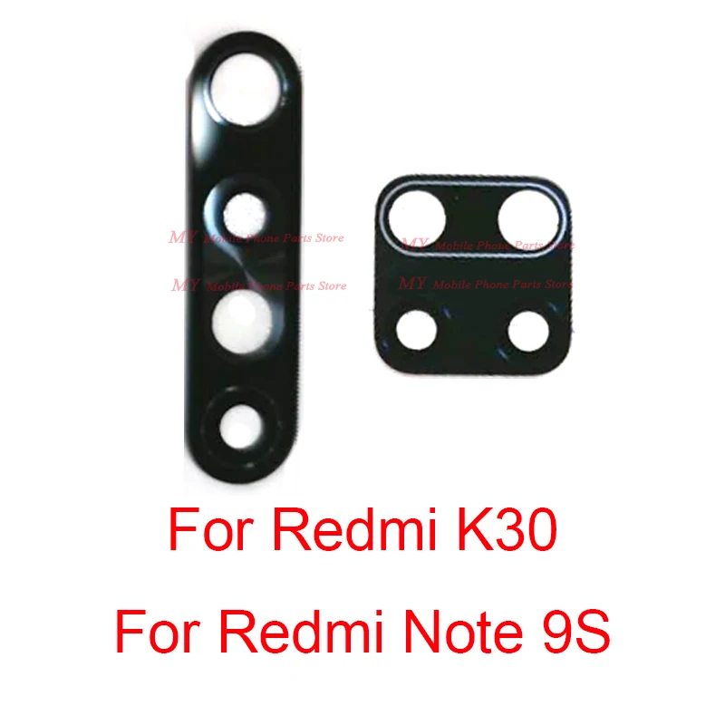 Стеклянный объектив для задней камеры телефона Xiaomi Mi Redmi K30 / Note 9S Note9S 30 шт. |