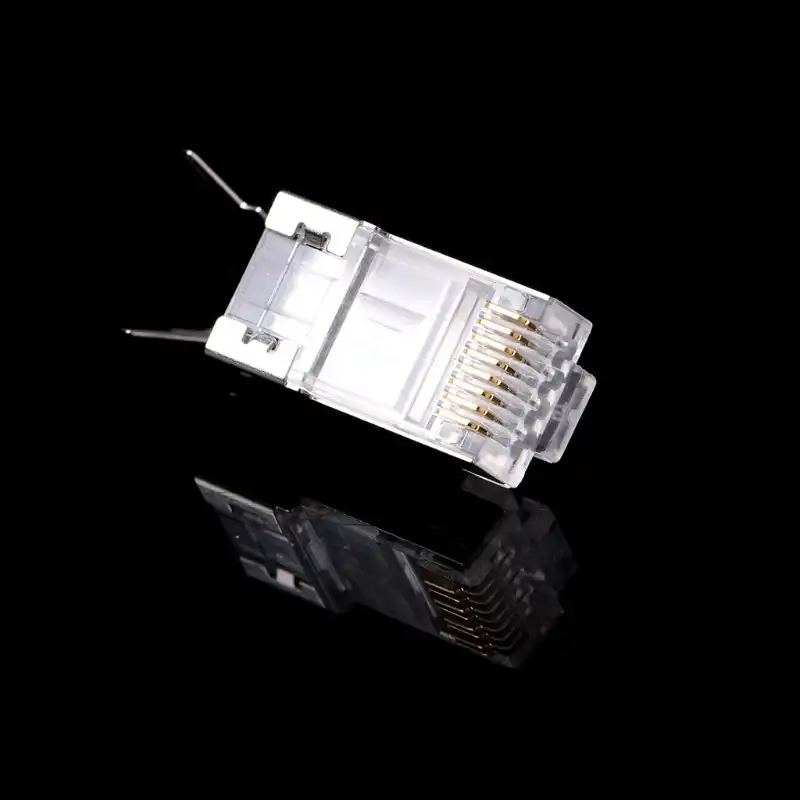 5Pcs RJ45 8P8C CAT7 Network Cable Modular Plugs Shielded Version AWG23 0.57mm Network Cable Modular Plugs 5Pcs RJ45 8P8C CAT7 Network Cable Modular Plugs Shielded Version AWG23 0.57mm Network Cable Modular Plugs
