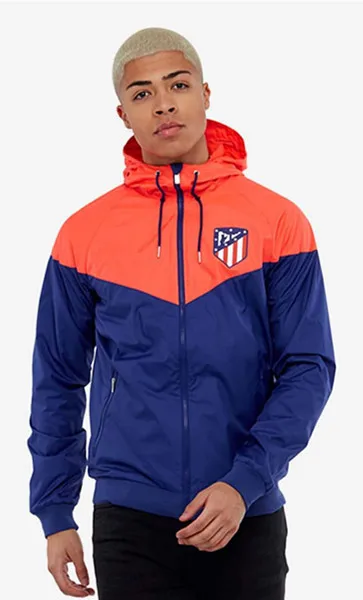 Atletico Madrid Football Trench Coat Men's