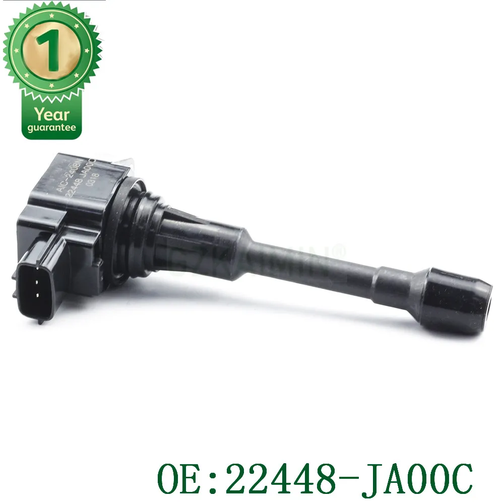 Комплект 2 верхней катушки зажигания для NISSAN TIIDA Cube Altima Rogue Sentra Versa Micra X-Trail Qashqai 22448-JA10A 22448-JA00C