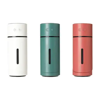 

Humidifier Mini Cool Mist Humidifier Air Purifier 2 in 1 Portable Quiet 7 Color LED Night Light for Home Car Office Travel 260ML