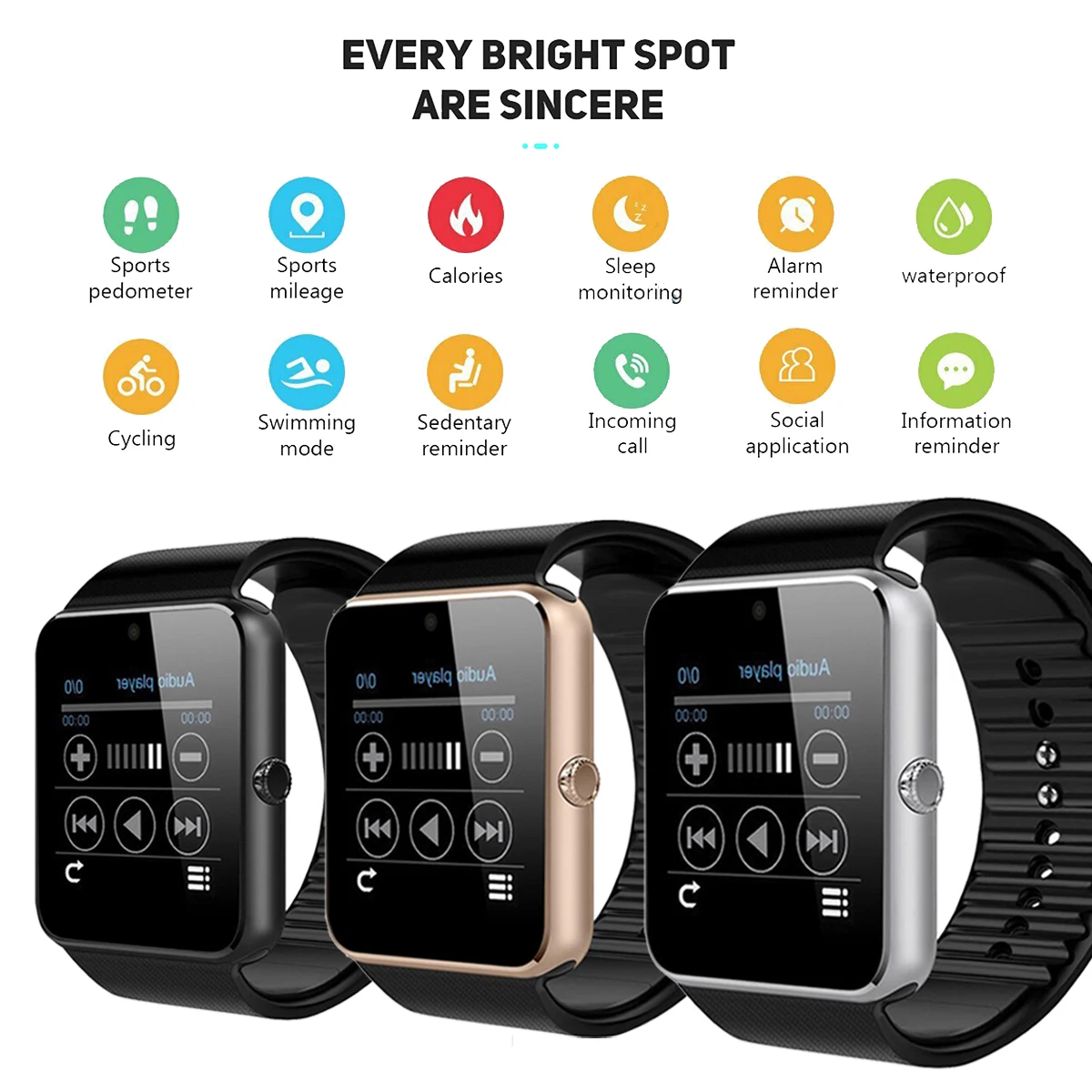 Ceny Inteligentne zegarki z bluetooth Z60 430mA Smartwatch metalowy pasek na nadgarstek wsparcie 2G karty SIM TF android ios zegar wiadomość Push telefon zegarek