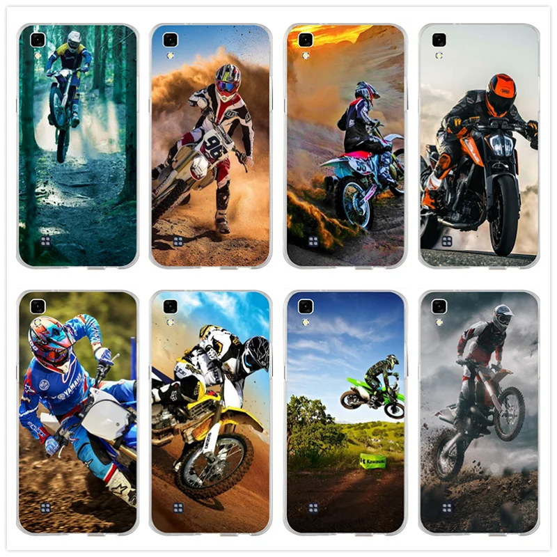 Горячая Распродажа чехлы для телефонов мотокросса грязи и велосипедов LG Spirit V10 V20