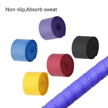

60pcs dry feel tennis overgrips pressure point badminton racket over grip skidproof fishing rod grip sweatband Dropshipping
