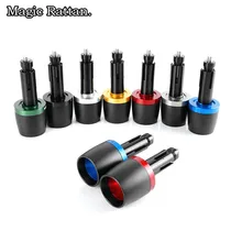 Рожки Руля Мотоцикла вилки 7/" 22 мм ручки руля крышки CNC алюминий для APRILIA RSV4/RSV1000/Shiver750