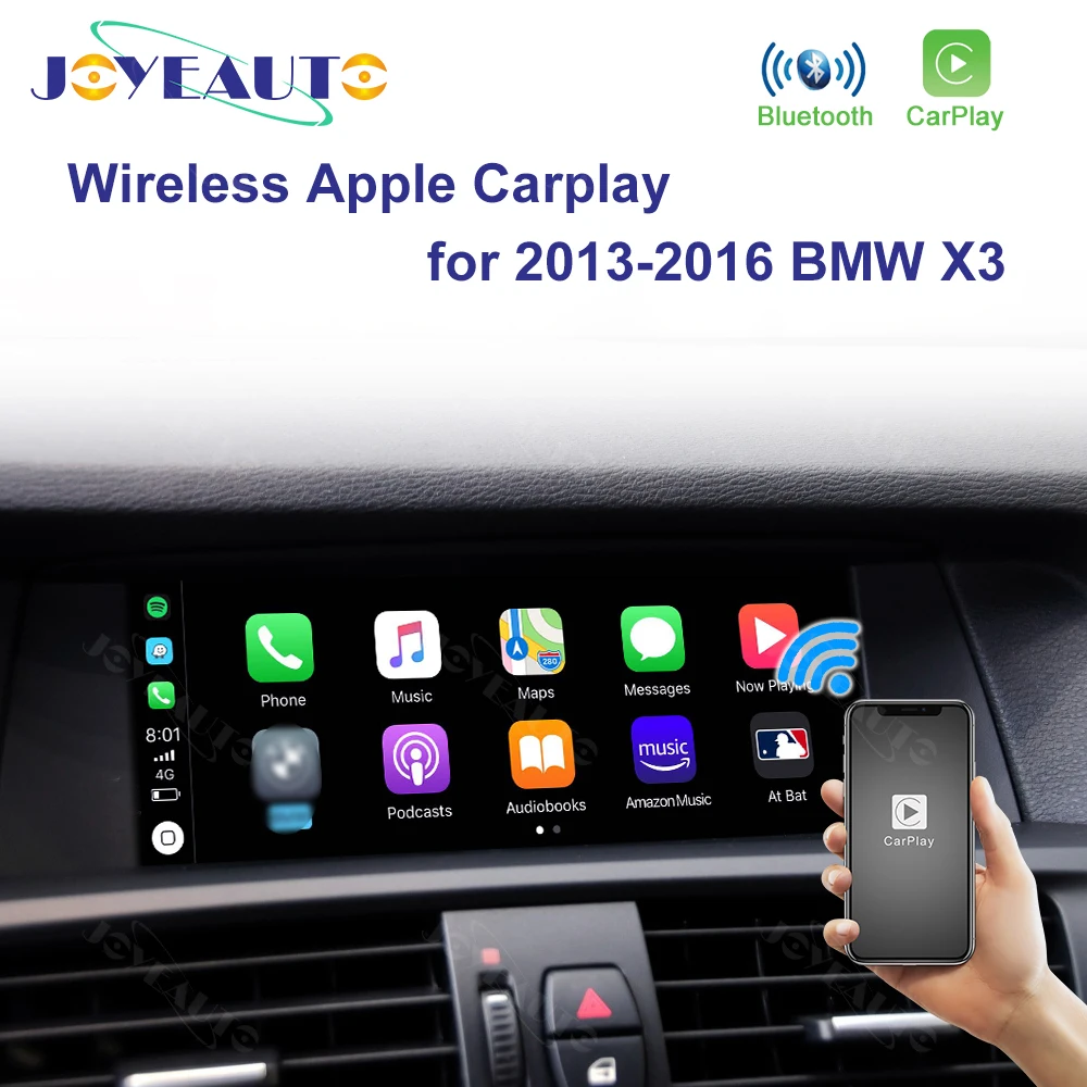 Joyeauto Wireless Apple Carplay For Bmw Retrofit X3 X4 F25 F26 Nbt 13 16 Support Rear Camera Dynamic Guidelines Waze Spotify Car Multimedia Player Aliexpress Joyeauto Wireless Apple Carplay For Bmw Retrofit X3 X4 F25 F26 Nbt 13 16 Support Rear Camera Dynamic Guidelines Waze Spotify Car Multimedia Player Aliexpress