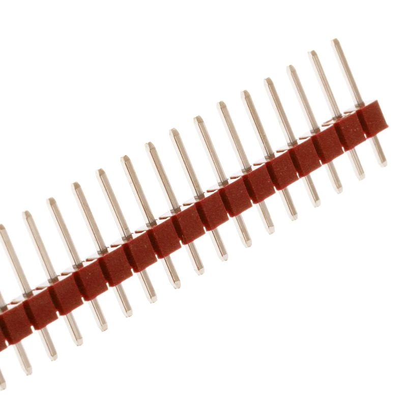 2,54 мм 40Pin Мужской Однорядный контактный разъем полосы для Arduino DIY-10 полос