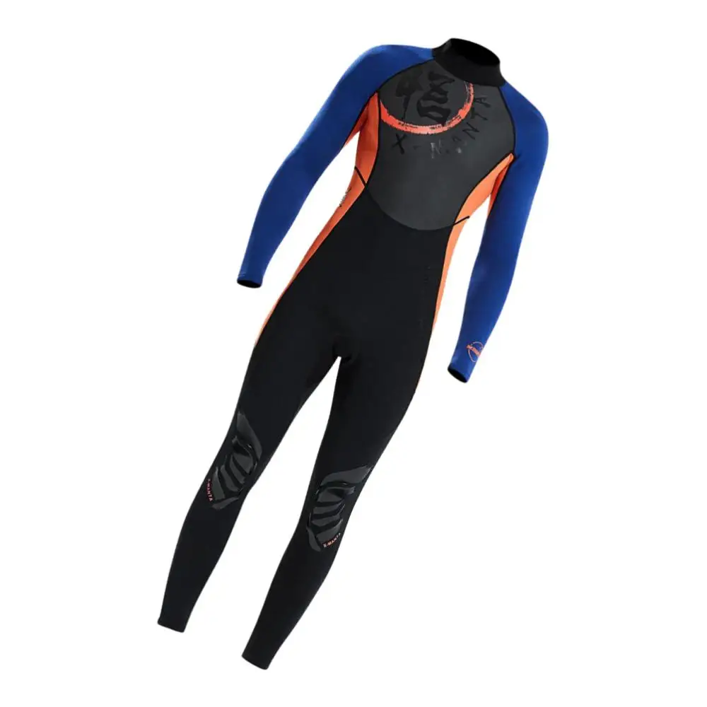 Warm Neoprene Wetsuit Back Zip Full Body Spearfishing Swimwear Diving Wetsuit for Diving Surfing Water Sports