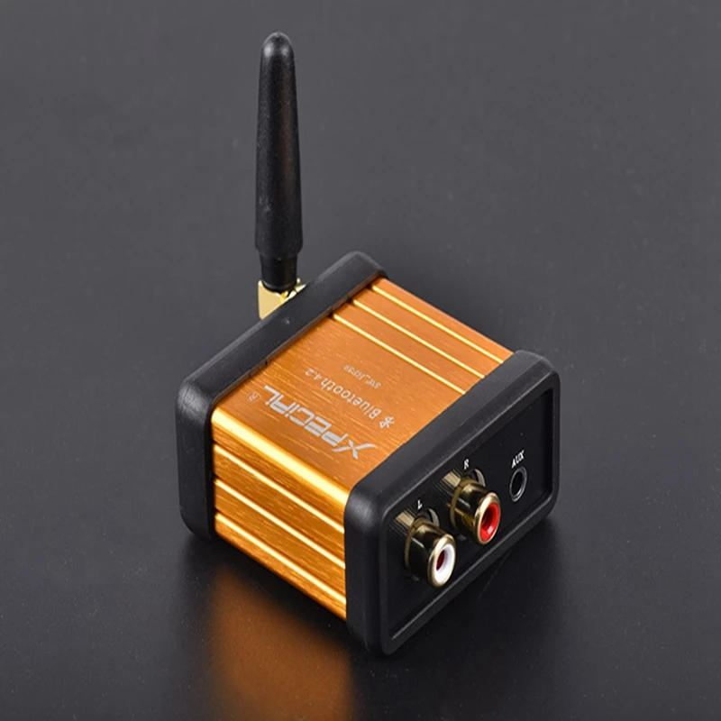 FMUSER HIFI беспроводной Bluetooth V4.2 стерео аудио приемник адаптер усилитель плата музыкальный динамик плеер изменить APTX CSR64215