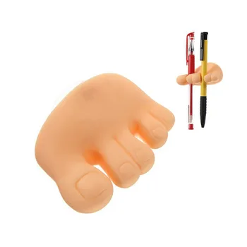 

Toes Toothbrush Holder Suction Cup Pen Display Fun Toenails Gag Gift Cool Little Foot Multiuse Cable Organizer Rack Razor Pencil