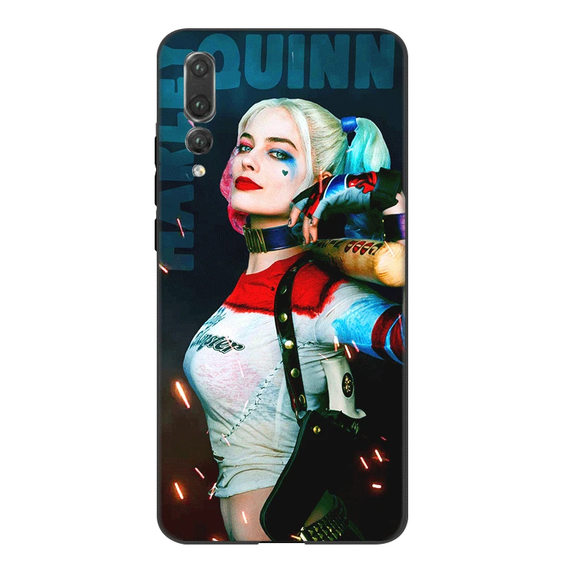 H6 Чехол для мобильного телефона huawei P Smart Z Plus huawei P30 P20 P10 P9 P8 Lite Pro Cover Харли Куинн самоубийцы отряд - Цвет: H6
