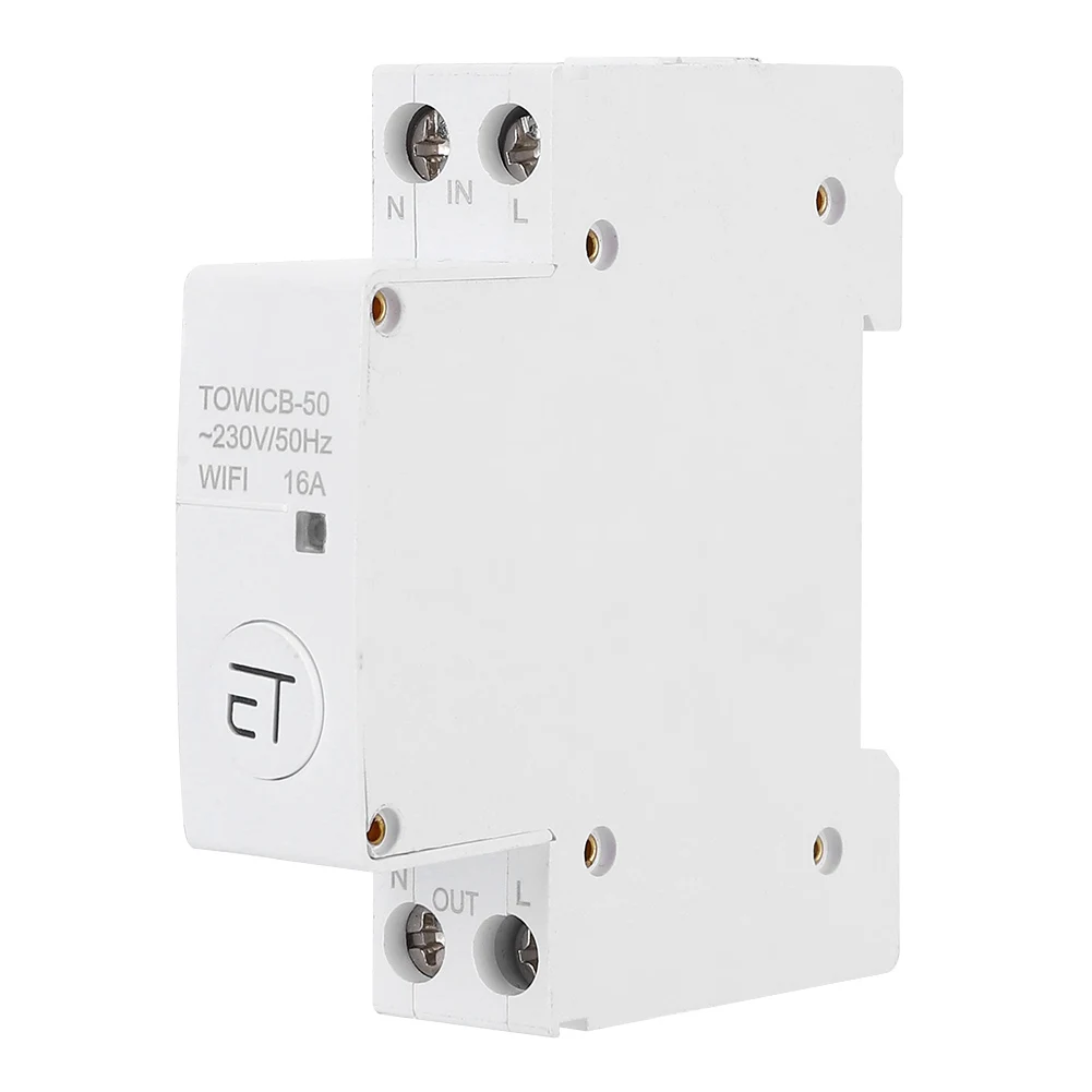 

Wifi Circuit Breaker Home Multi-Function Protection Equipment Safey Device TOWICB-50 Circuit Protection