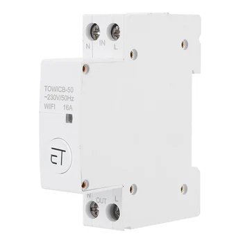 

Wifi Circuit Breaker Home Multi-Function Protection Equipment Safey Device TOWICB-50 Circuit Protection