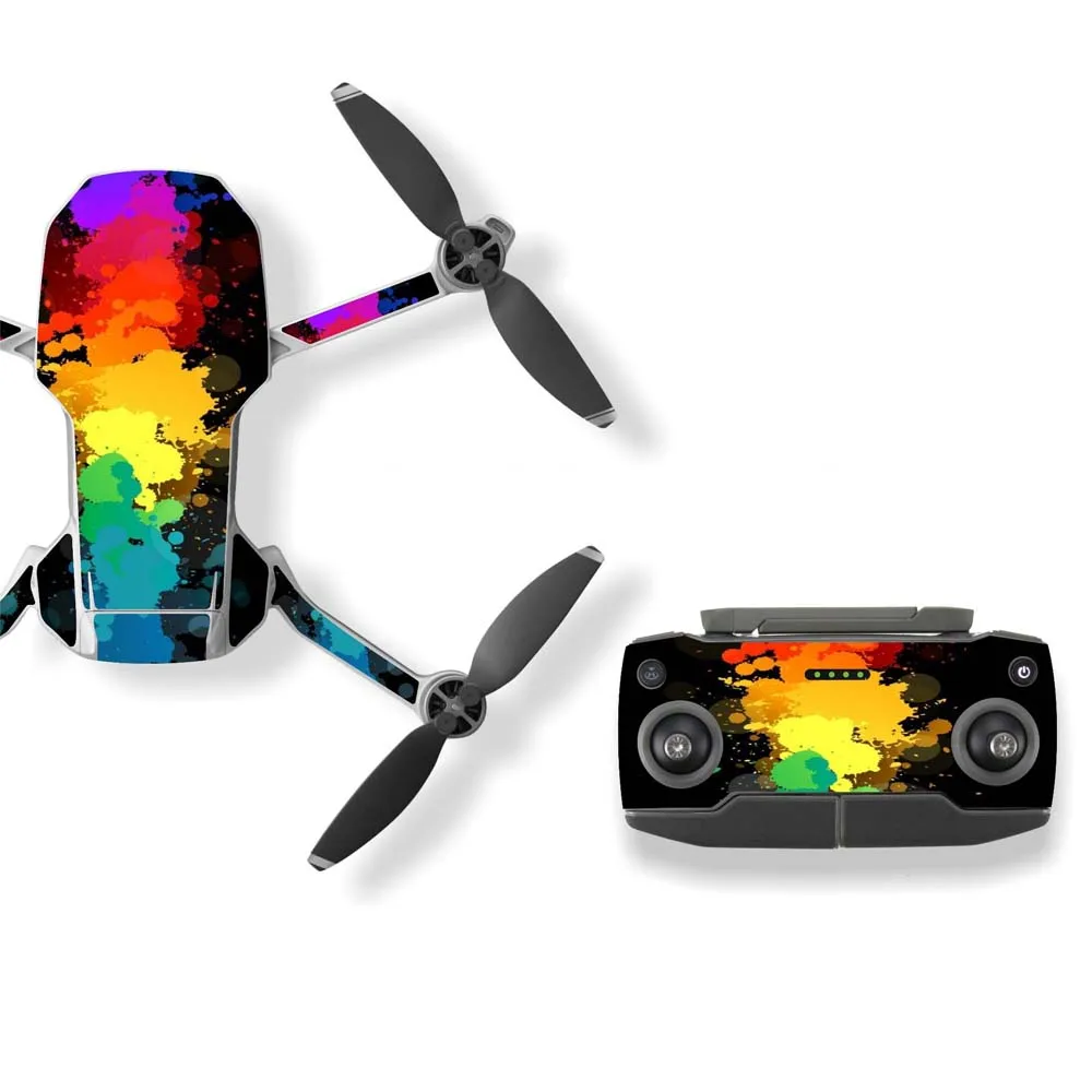 JINSERTA 6 шт. Набор защитная пленка ПВХ наклейки для Mavic мини водонепроницаемые царапинам Наклейки полное покрытие кожи Аксессуары