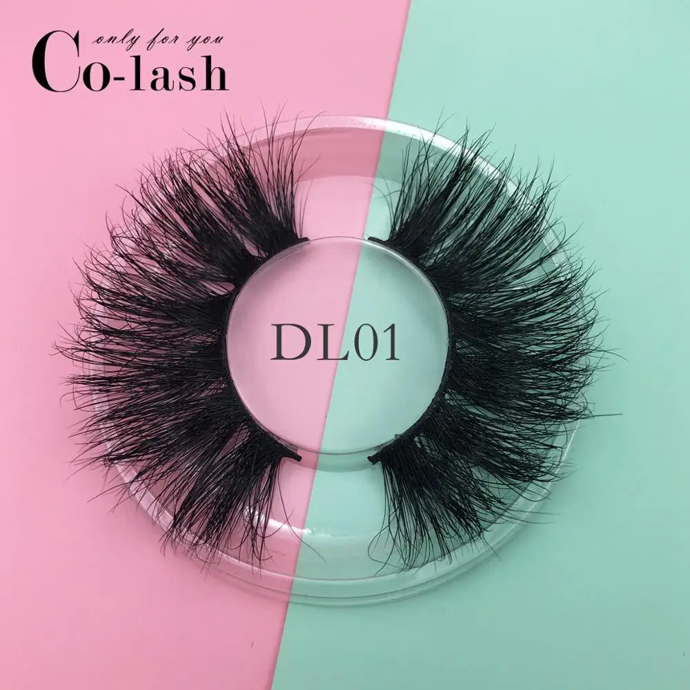 Индивидуальная коробка для накладных ресниц Colash натуральные 100% Толстые