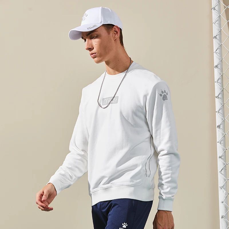 Мужская толстовка с круглым вырезом KELME Весенняя Повседневная Толстовка