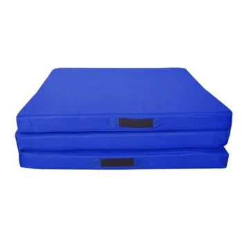

180*60*5cm Folding Yoga Mat Pearl Wool Soft Dance Pads Three Fold Gymnastics Mat Pilates Sports Training Exercise Sit-up Mat