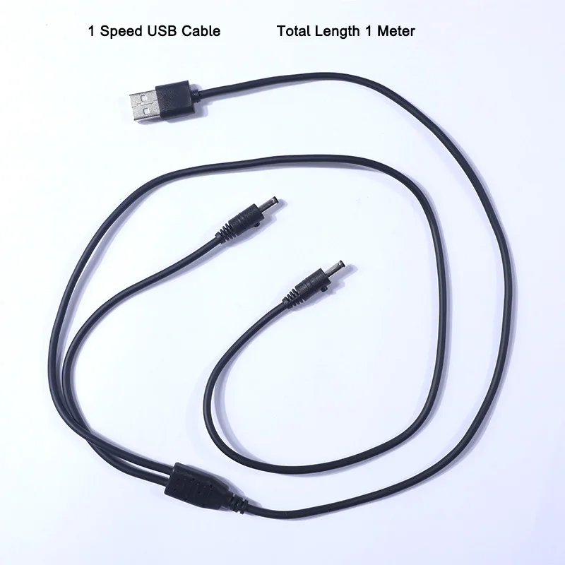 Air Conditioning Clothes Cooling Fan USB Cable Accessories Cooling Fans DC Cable