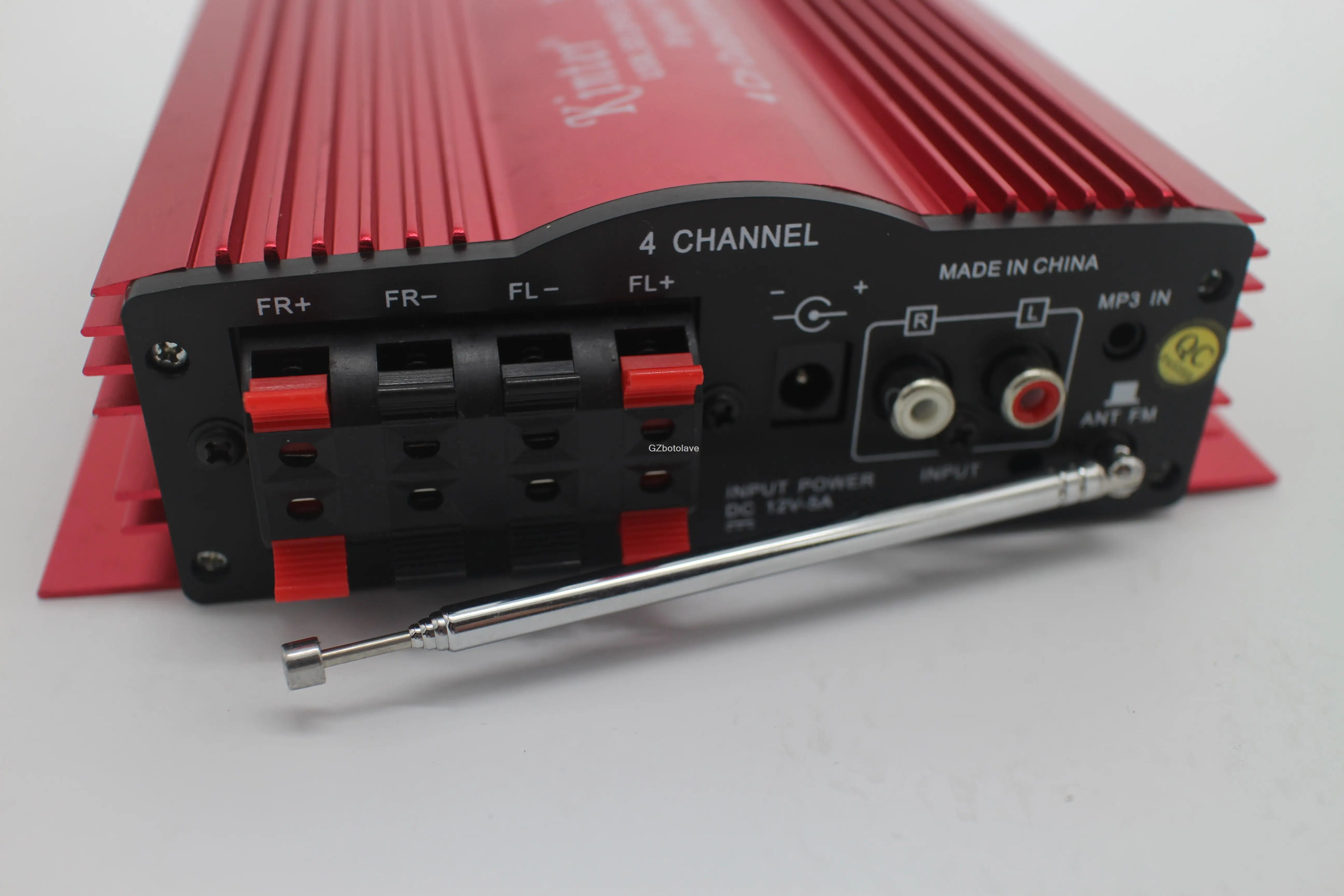 Новое поступление мини DC12V 4 канала HIFI усилитель с пультом дистанционного управления 40WX4 поддержка SD MMC карты MP3