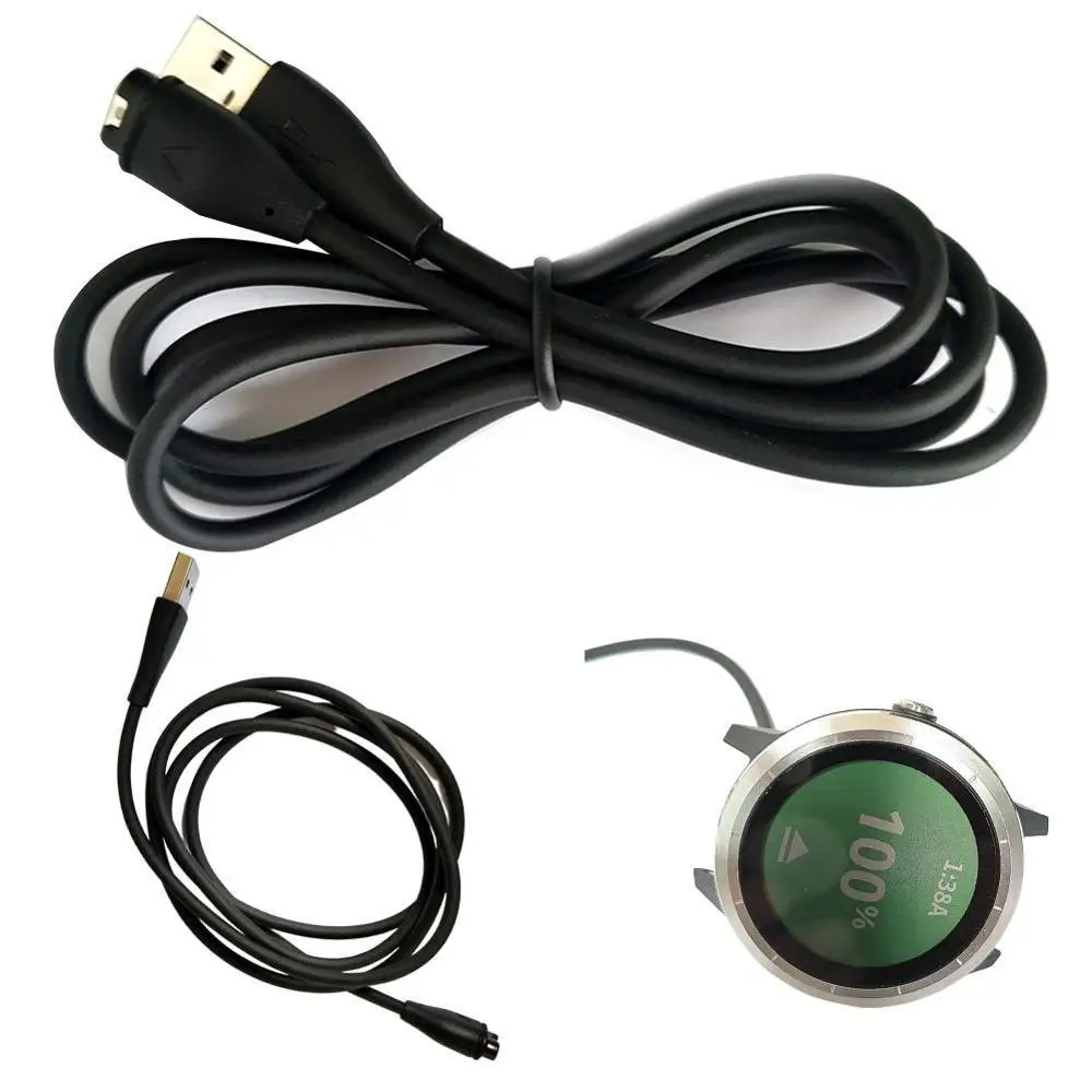 1 м USB кабель передачи данных для быстрой зарядки кабель питания зарядное устройство провод для Garmin Fenix 6 6S 6X5 5S 5X Forerunner 245 Vivoactive 3 4 4S Venu