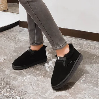 

Winter Snow Boots Women 2020 High Quality Boots Women Fashion Flock Ankle Boots Women Non-slip Boots Shoes Botas Mujer 043222