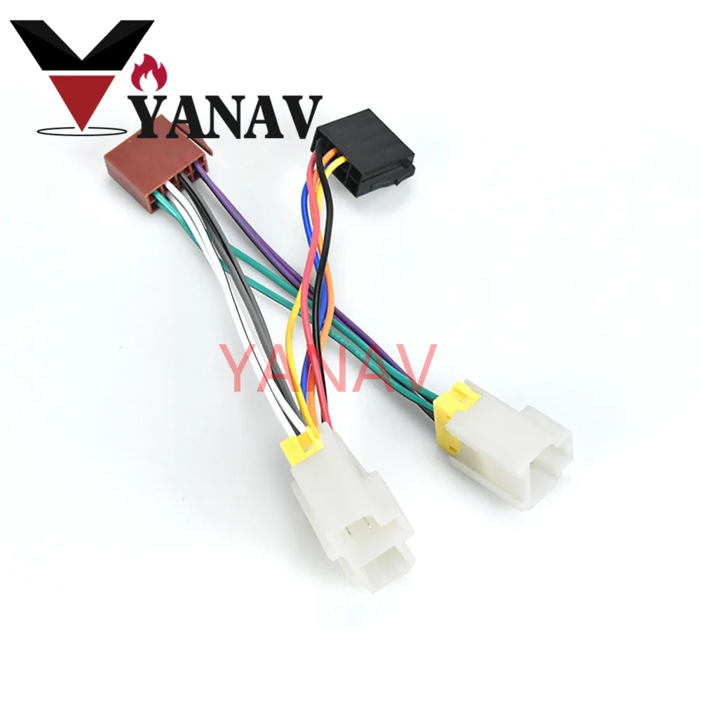 12019 Iso Radio Adapter Cable For Nissan Maxima,micra,patrol,sunny