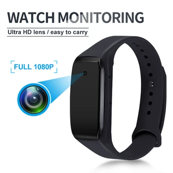 

HD 1080P smart bracelet camera mini camera bracelet 14.2 million pixels wearable device bracelet cam