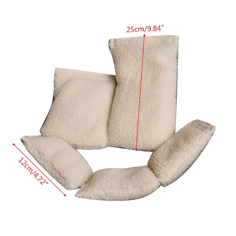 2SS901143-5pcs Детский фон для фотографирования новорожденных с изображением опора Подушка для младенцев снимать Poser игрушка - Цвет: 2SS901143-5pcs