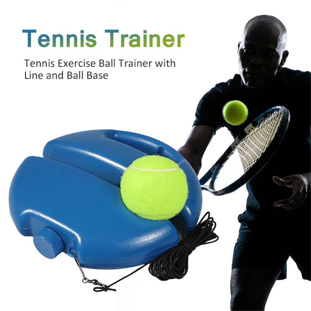 1pc Tennis Trainer Baseboard Sparring Device Tennis Training Tool without ball“” 