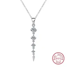 ORSA JEWELS, этнические 925 пробы, серебряные Длинные подвески в форме листа для женщин, хорошее ювелирное изделие для девушек, женский свадебный подарок SN76