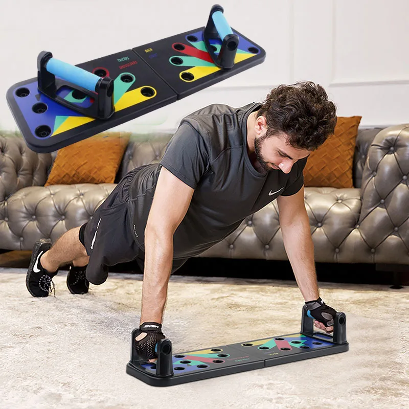 

Push Up Rack Board Comprehensive Fitness Exercise Equipment Body Building Training Board Adjustable Push Up Lose Weight Tools