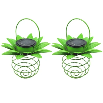 

Party Pineapple Light Solar Powered String Lamps For Bar Cafe Decor Vintage Waterproof Garden Decor Night Light Pendant Lamp