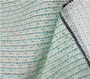 ribbion и линии плетение сверкающий твид ткань цена за 1 метра 2 цвета на выбор