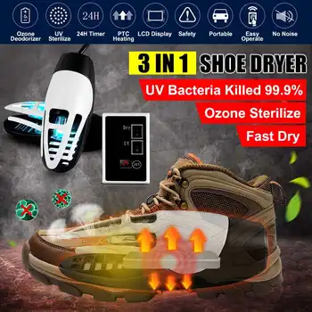 

New Upgrade 220V Deodorization Sterilization Dry Shoes Autumn Winter Shoes Dryer Household Warm Shoes Light Drying Shoes Heater