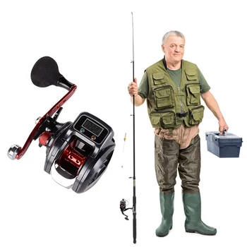 

Left/Right Digital Display Fishing Baitcasting Reel 16 1BB Left/Right Hand Casting Fishing Reel Tackle Accessories