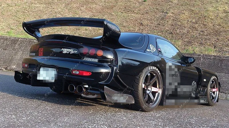 1992-1997 Mazda RX7 FD3S R Magic Style Rear Spoiler Wing FRP (10)