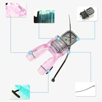 

Equipment Practical Snorkel Scuba Diving For Adults Underwater Moldable Dive Gear Silicone Bite Mouthpiece Regulator Comfort