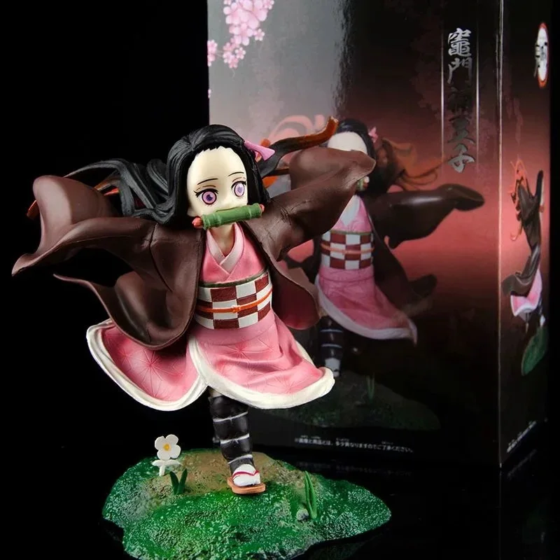 Фигурка аниме рассекающий демонов Nezuko бегущие игрушки из ПВХ фигурка киметасу no