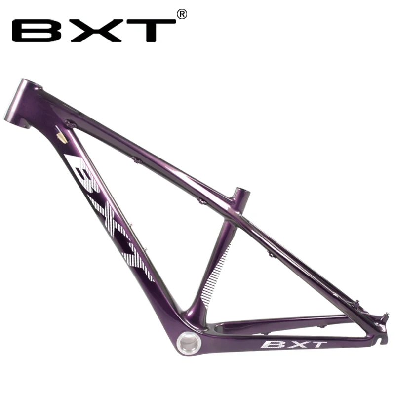 BXT chameleon purple Новинка BXT китайские карбоновые рамы 14 дюймов 26 карбоновый набор рамок для горных велосипедов супер светильник детский карбоновый mtb рама 26er велосипедная Рама - Цвет: BXT chameleon purple