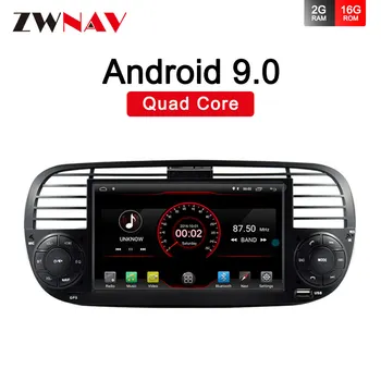 

Quad core Android 9.0 CAR DVD multimedia PLAYER GPS For FIAT 500 2007-2014 Wifi Audio radio auto stereo car audio gps head unit